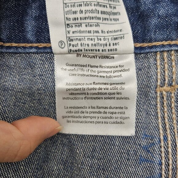 Carhartt Men's Work Fire Resistant Jeans CAT 2 Original Fit 46/32 Carpenter - Picture 14 of 16